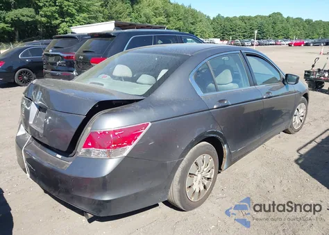 2009 Honda Accord 2.4 Lx z USA, uszkodzony, nr VIN 1HGCP26309A055840